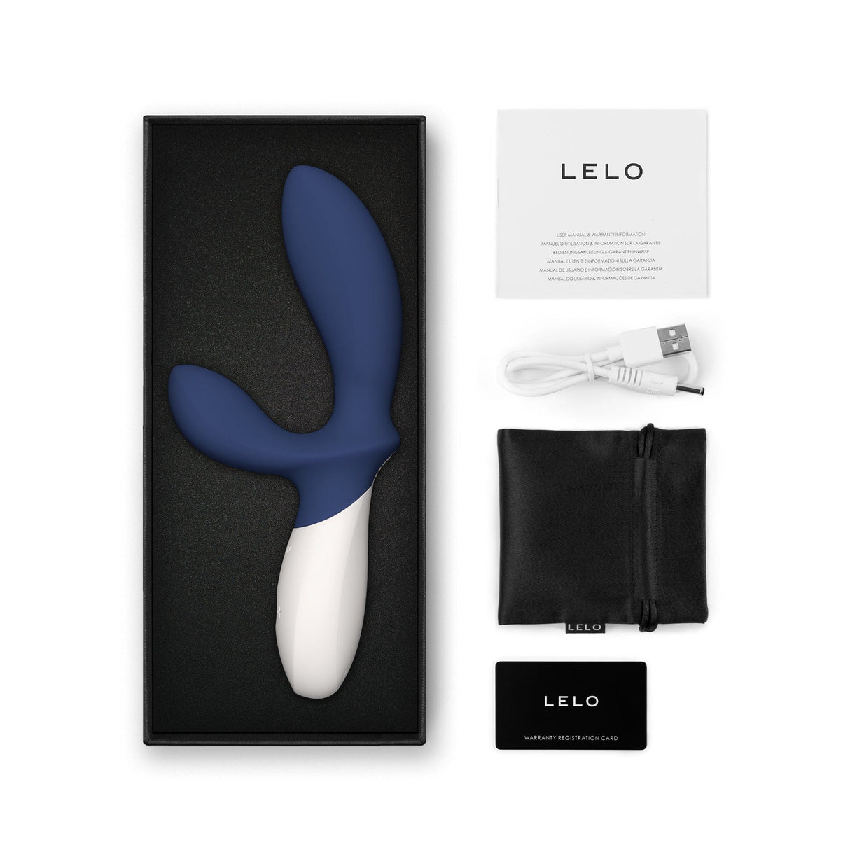 Loki Wave 2 Base Blue Prostate Massager