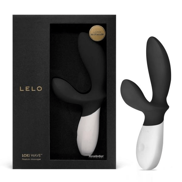 LOKI Wave™ Prostate and Perineum Massager - Obsidian Black