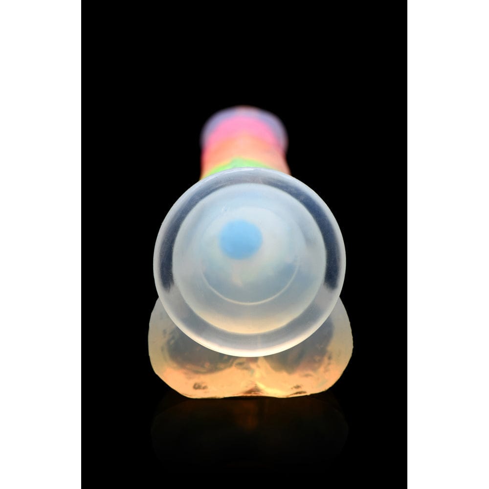 Lollicock 7" GID Rainbow Silicone balls*