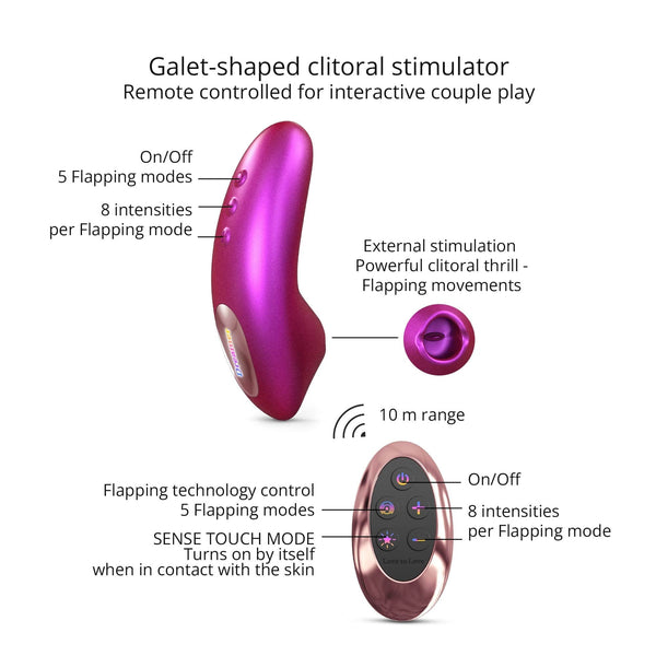 Love To Love Dreamer - Iridescent Berry - Thrusting Movements