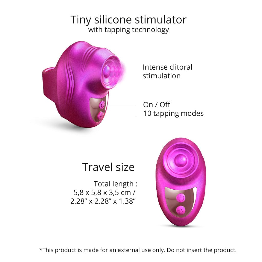 Love to Love Kisscool - Iridescent Berry - Clitoral Stimulation