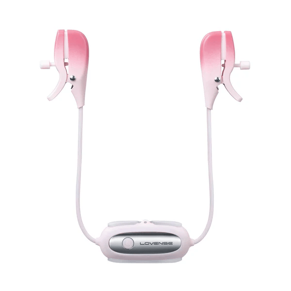Lovense Gemini Adjustable Vibrating Nipple Clamps – App Controlled