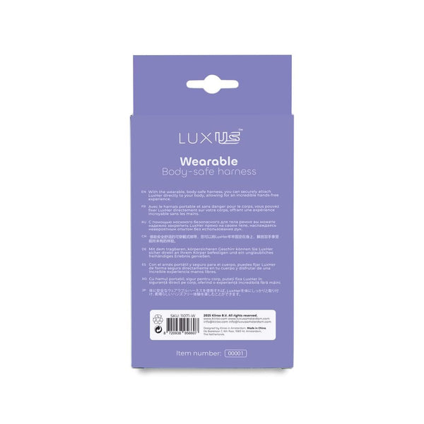 Luxus Wearable Harness for Couples Vibrator