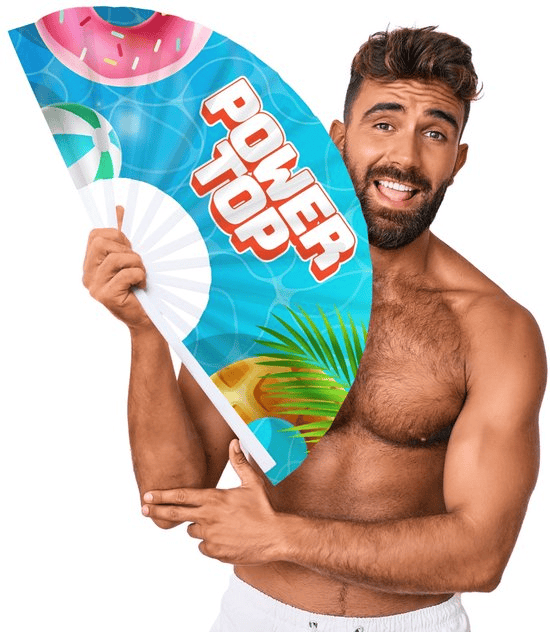 M Proud Power Top 25" Pride Fan