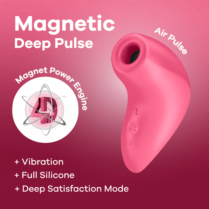 Magnetic Deep Pulse Clitoral Stimulator