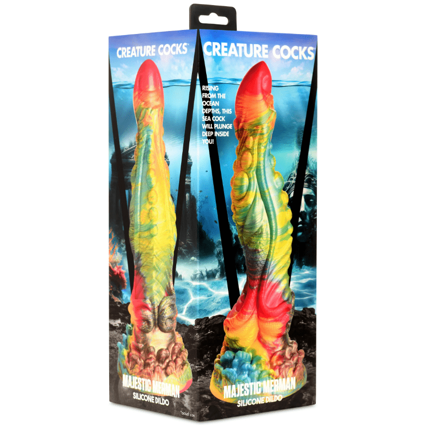 Majestic Merman Silicone Dildo