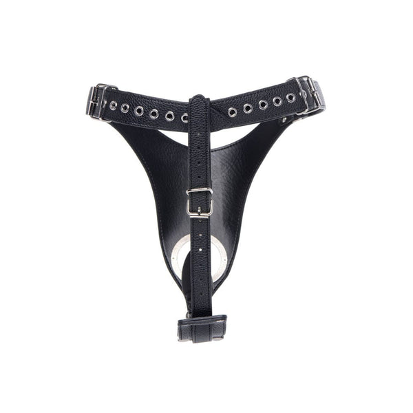 Male Chastity Harness Silicone Anal Plug