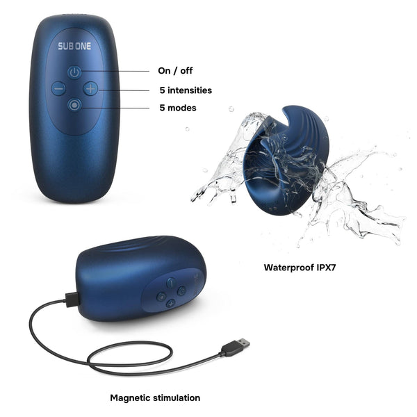 ManWan SUB.ONE Tapping Male Masturbator – Stellar Blue