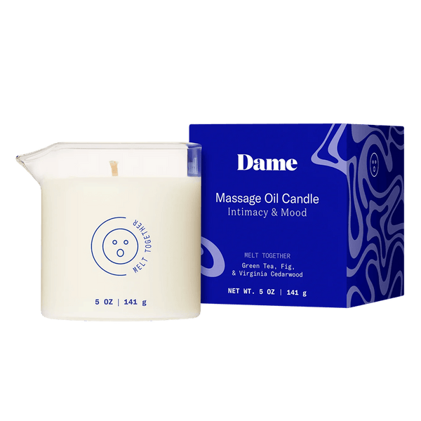 Massage Oil Candle Melt Together