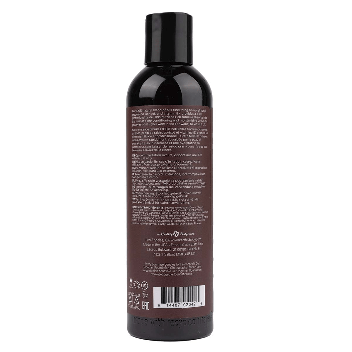 Massage Oil Kashmir Musk 8 fl oz / 237 ml