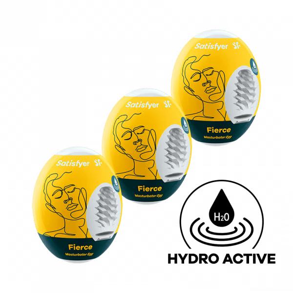 Masturbator Egg 3er Set (Fierce) Yellow