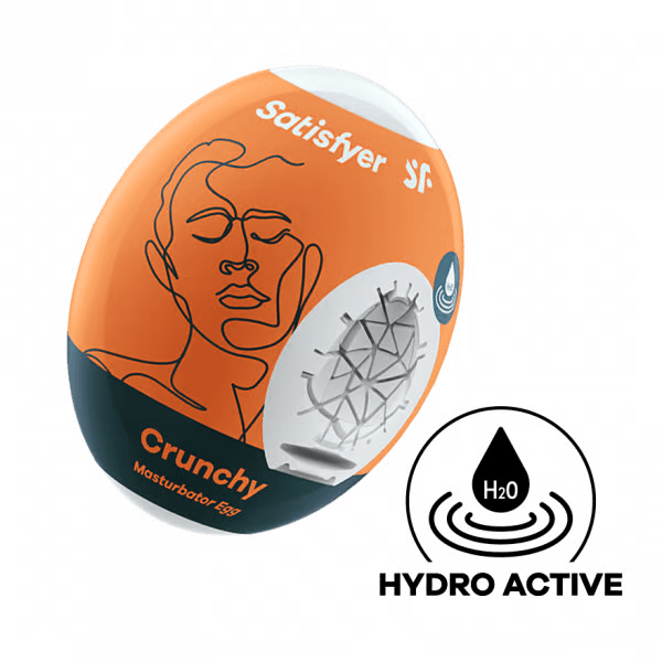 Masturbator Egg Single (Crunchy) Orange