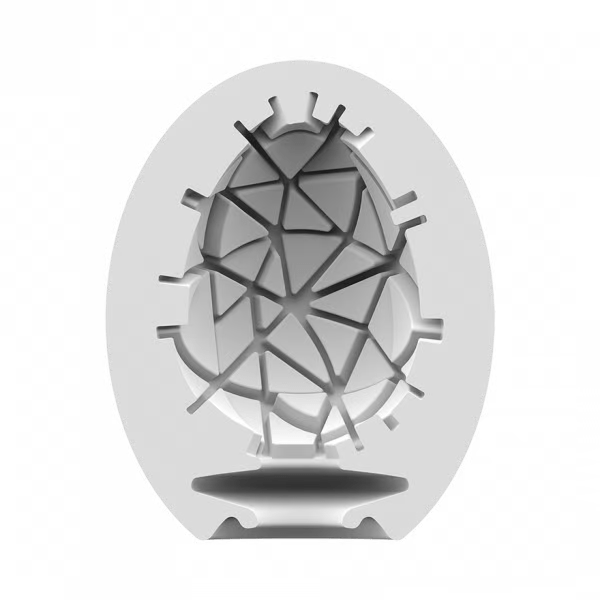 Masturbator Egg Single (Crunchy) Orange