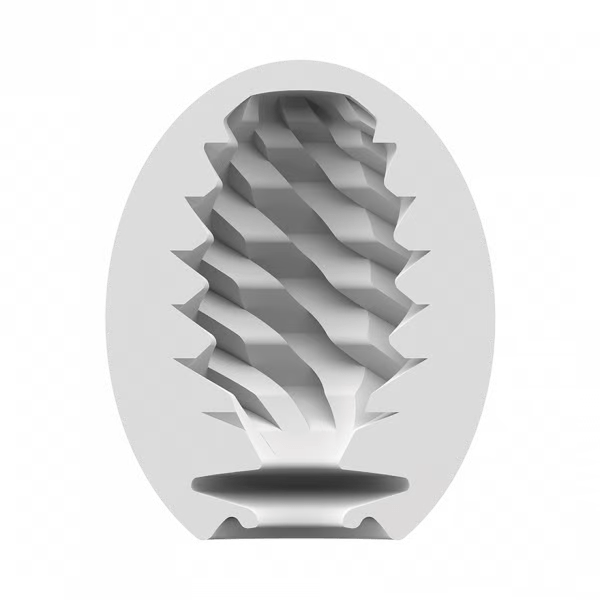 Masturbator Egg Single (Fierce) Yellow