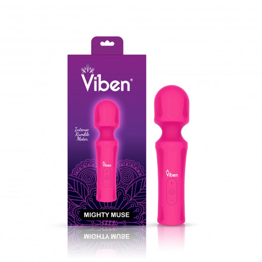 Mighty Muse - Powerful Wand Massager - Hot Pink