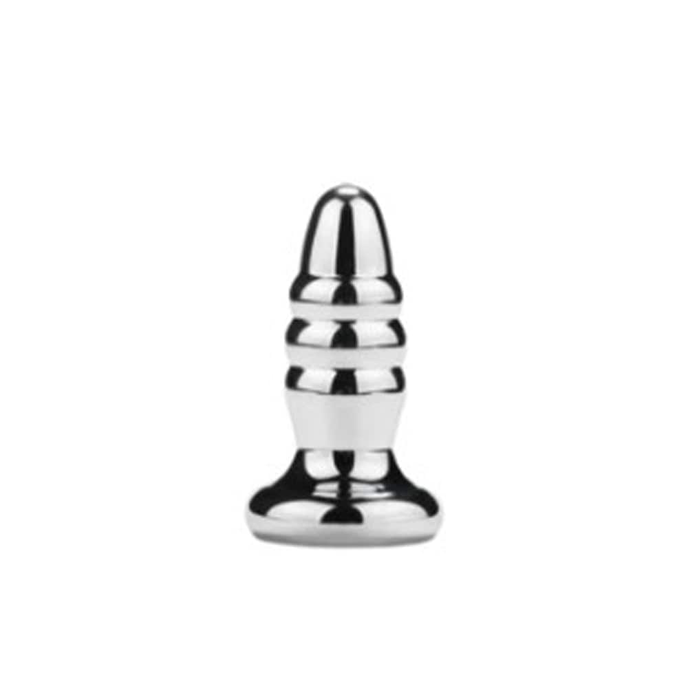 Mini Butt Plug Set - 5 Stainless Steel `Plugs with Gem
