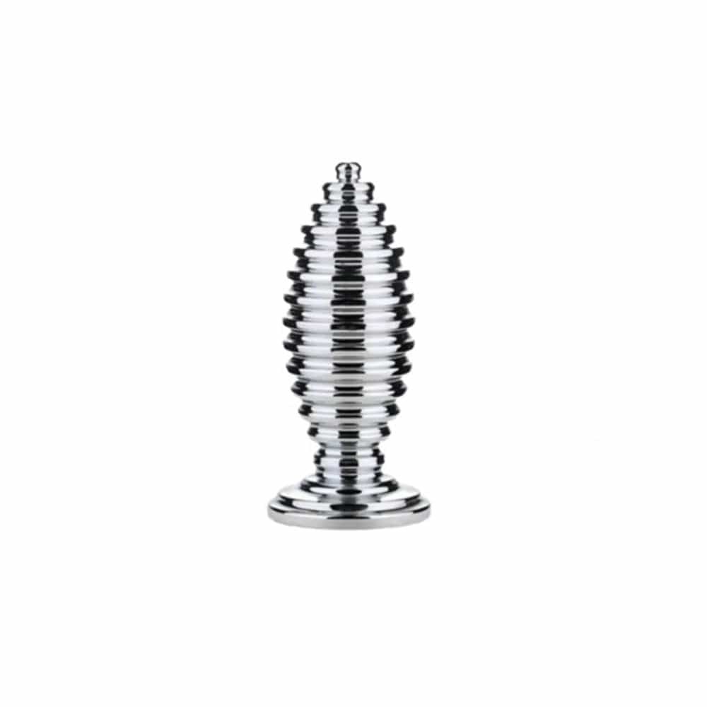 Mini Butt Plug Set - 5 Stainless Steel `Plugs with Gem