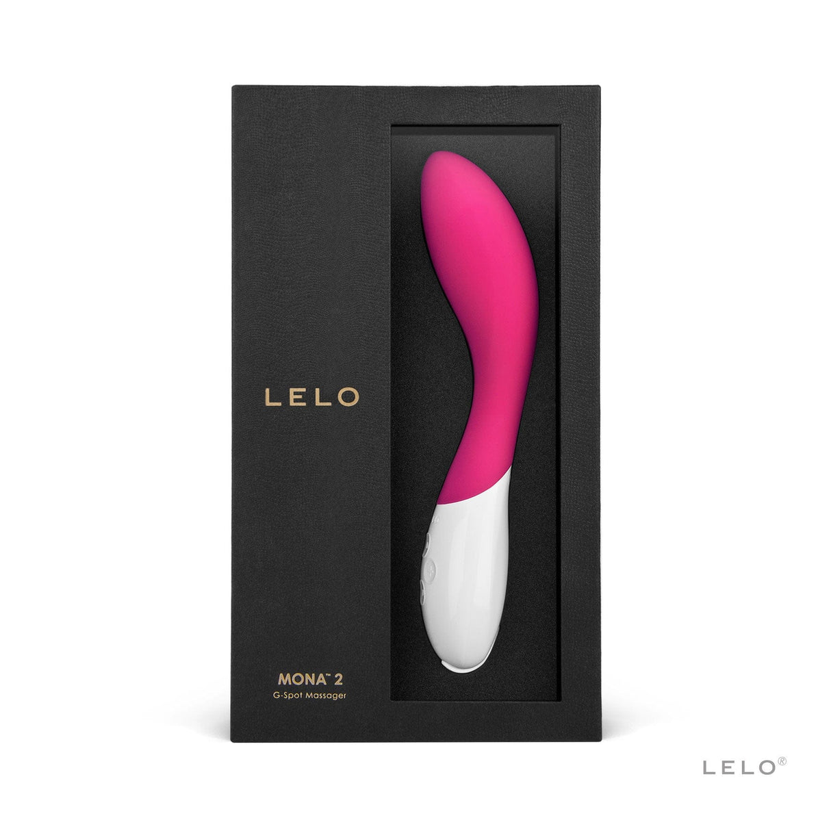 MONA™ 2 Mid-Size G-Spot and Clitoral Vibrator - Cerise