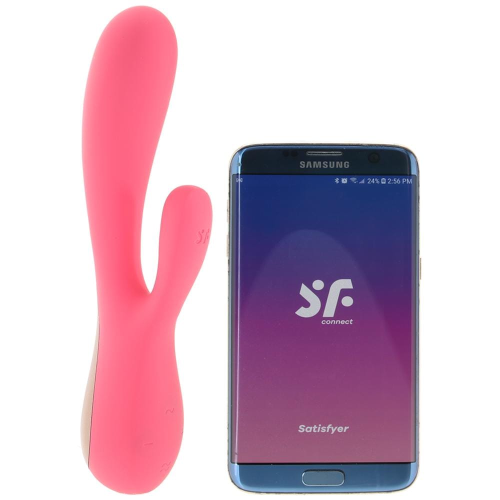 Mono Flex Rabbit Vibrator- Red