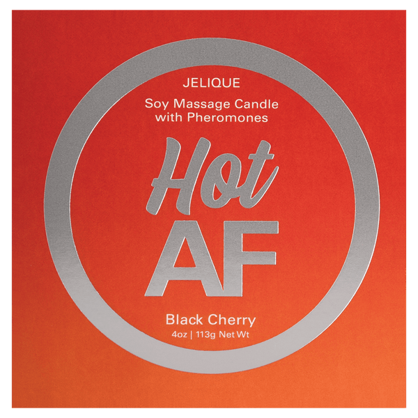 MOOD CANDLES Hot AF - Pheromone Massage Candle Black Cherry 4oz | 113g