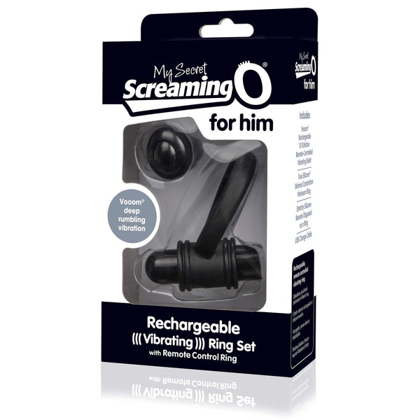 My Secret Bullet and Ring for Him - Black