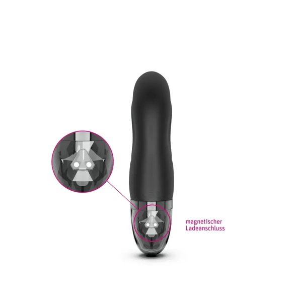 Mystim Hop Hop Bob eStimVibrator, Black