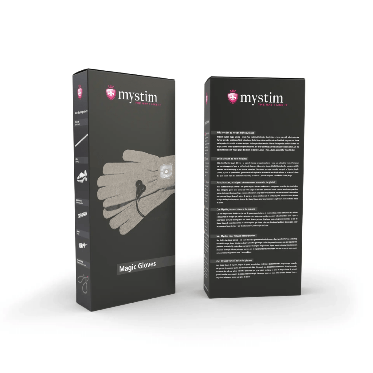 Mystim Magic Gloves - e-stim glove set