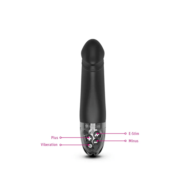 Mystim Real Deal Neal eStimVibrator, Black