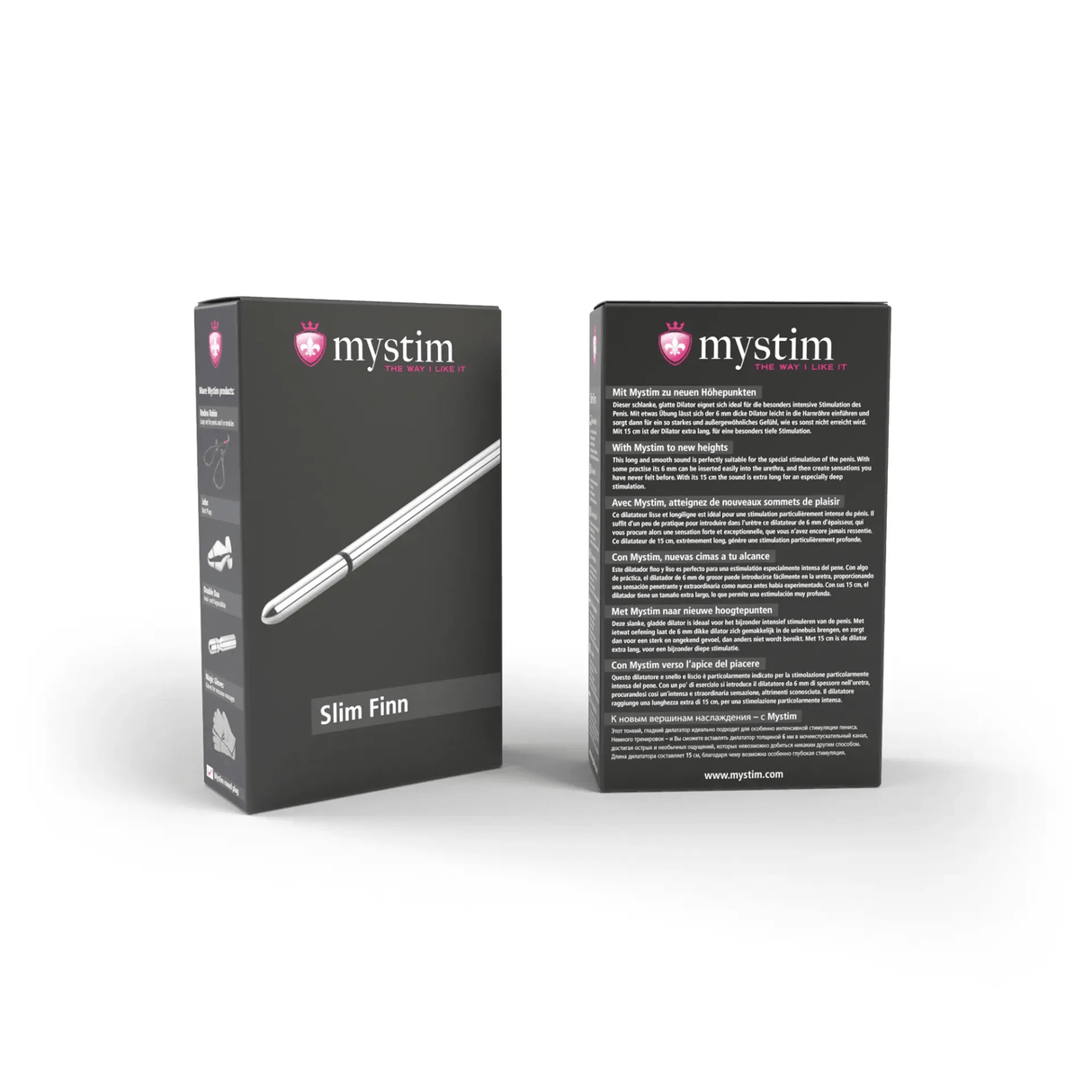 Mystim Slim Finn Urethral Sound, (Mystim Roundplug)