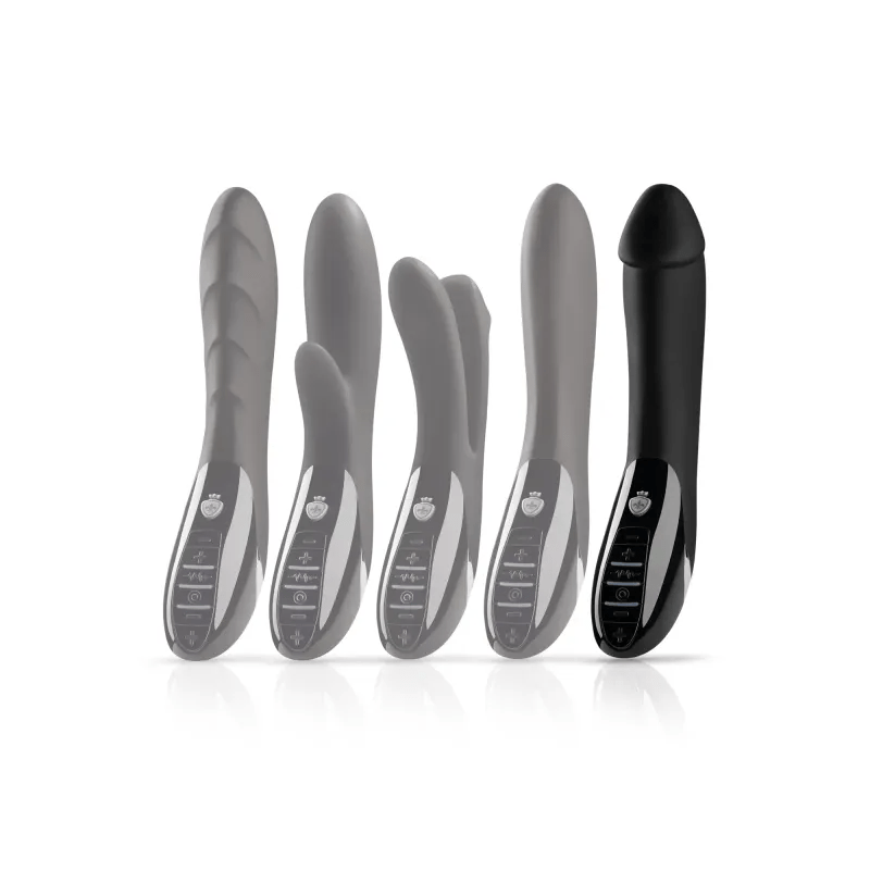 Mystim Tickling Truman eStim Vibrator, Black Edition