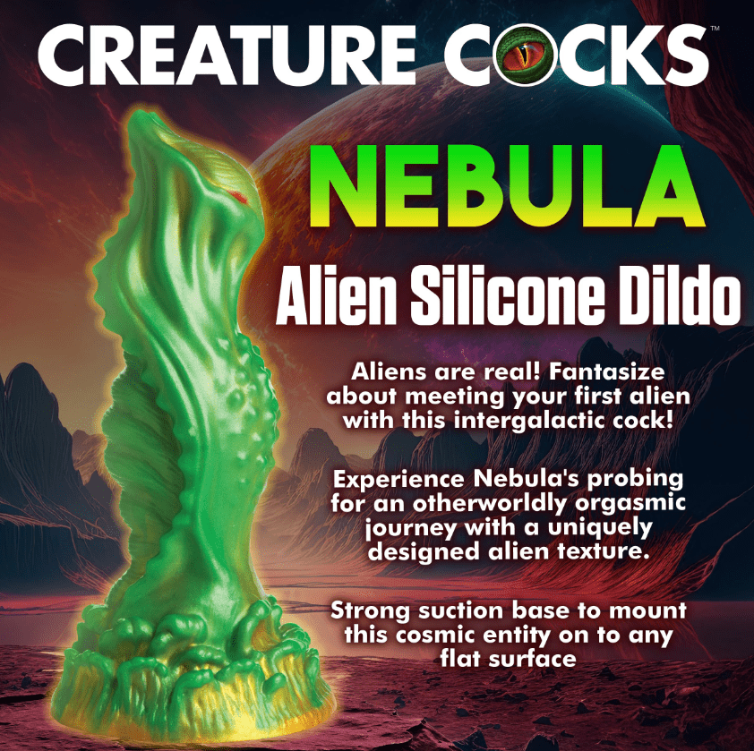 Nebula Alien Silicone Dildo *