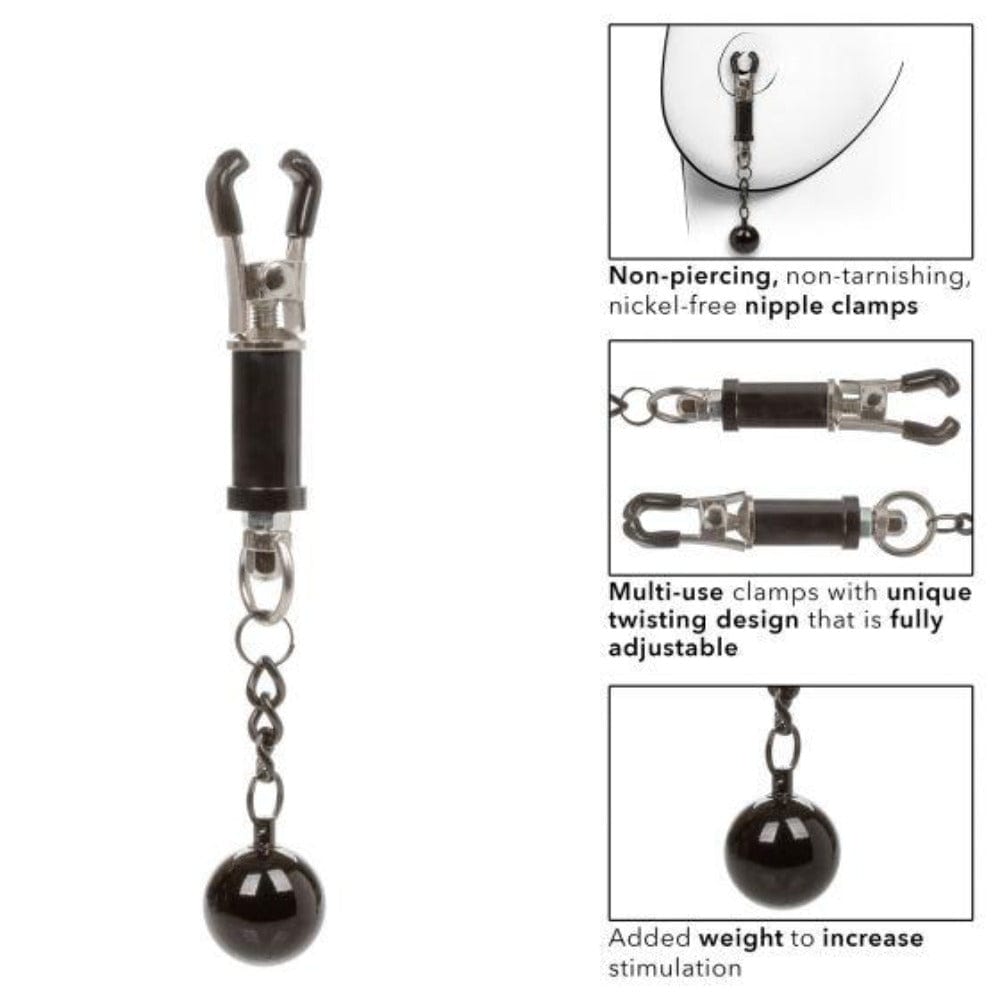 NippleGrips Weighted Twist Nipple Clamp
