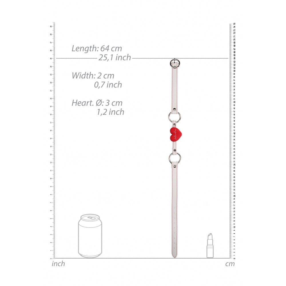 Ouch! Silicone Heart Gag - Nurse Theme *