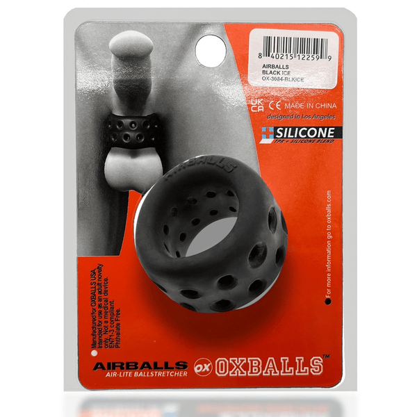 OXBALLS AIRBALLS Black Ice Air-Lite Ball Stretcher