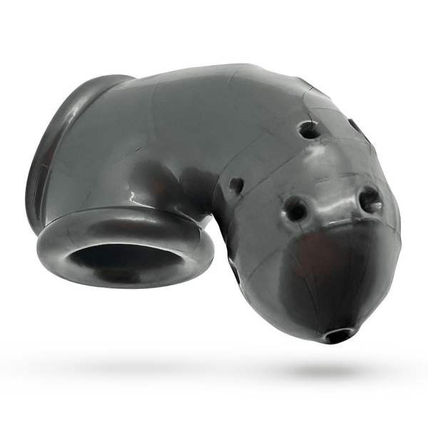 OXBALLS AIRLOCK Air-Lite Vented Chastity Cage — Steel