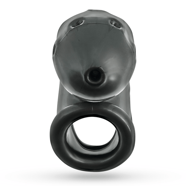 OXBALLS AIRLOCK Air-Lite Vented Chastity Cage — Steel