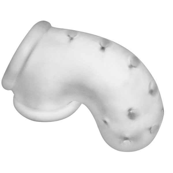 OXBALLS AIRLOCK Clear Ice Sling Chastity Cage