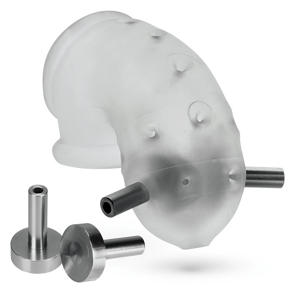 OXBALLS AIRLOCK Electro Vented Chastity Cage