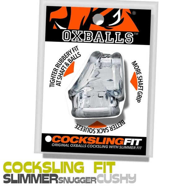 OXBALLS COCKSLING FIT Clear Slim-Fit Cock & Ball Sling