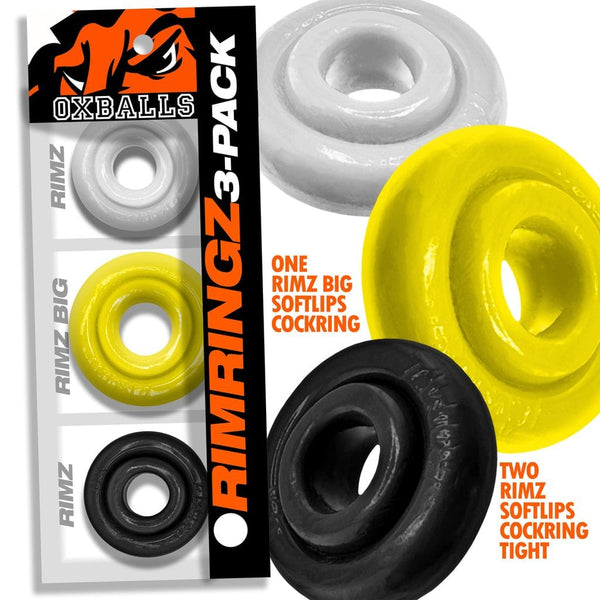 OXBALLS RIMRINGZ Shockwave 3-Pack Cock Rings