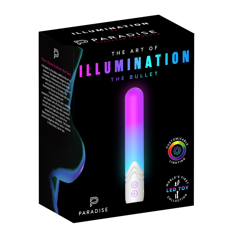 Paradise Illumination The Bullet – App-Controlled LED Bullet Vibrator