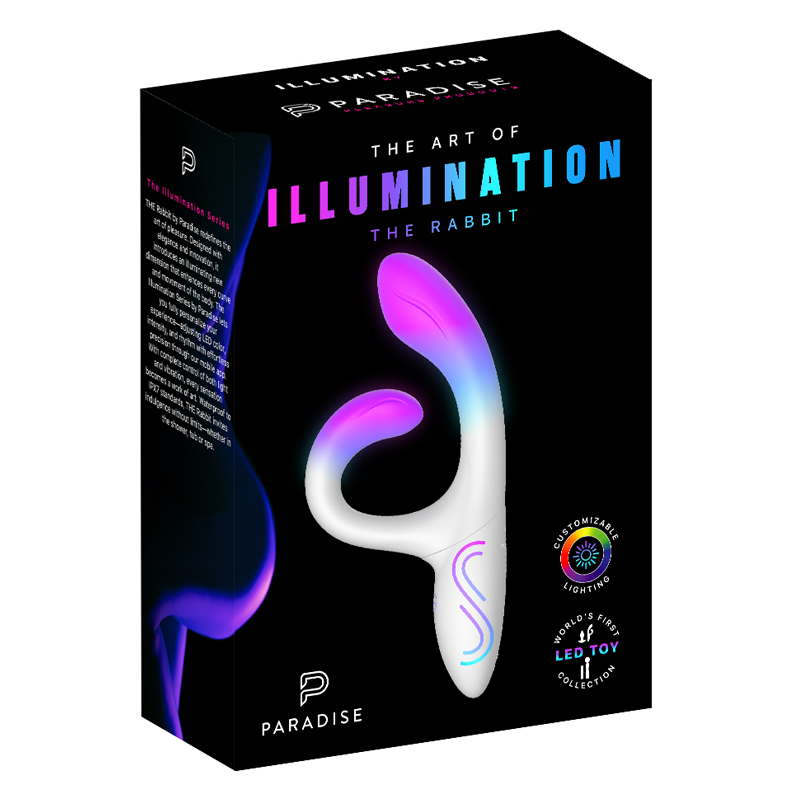 Paradise Illumination The Rabbit – App-Controlled LED Rabbit Vibrator