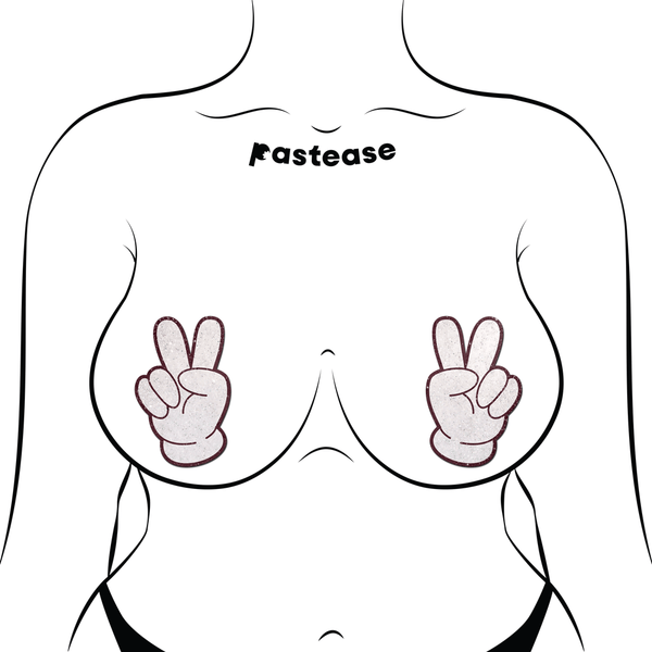 Peace Hands Pasties