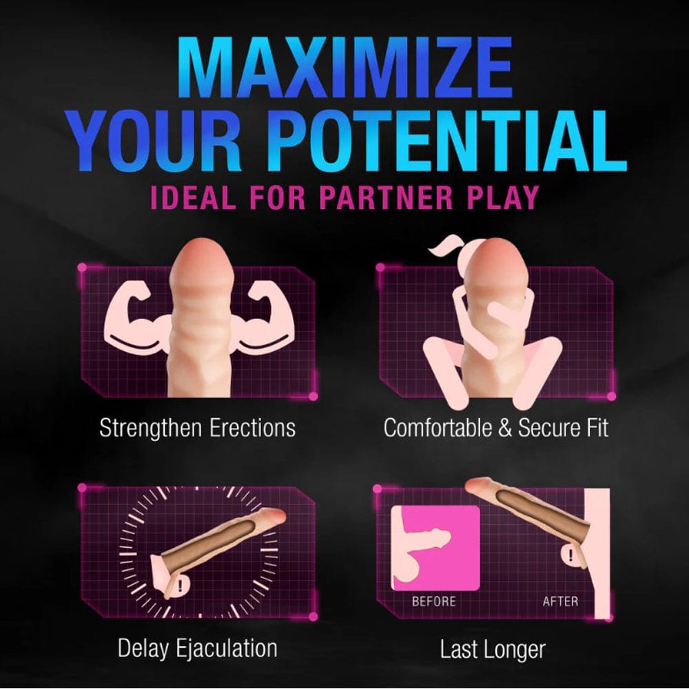 Performance 2.5" Silicone Penis Xtender