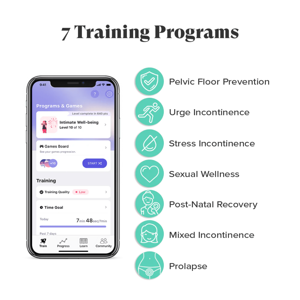 Perifit Care - Pelvic floor strengthening - Green