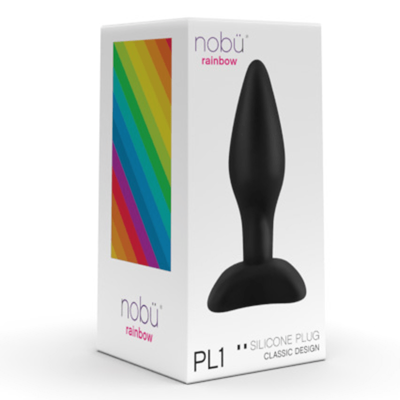 PL1 Silicone Anal Plug - Black