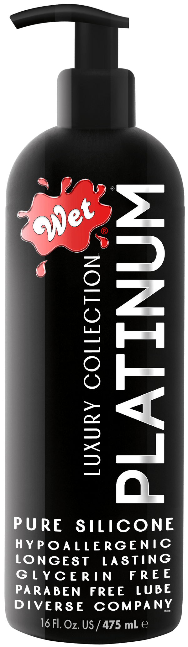 Platinum Silicone Based Sex Lube 16 Ounce