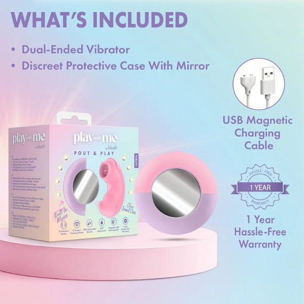 Play With Me – Clitoral Stimulator Pout & Play