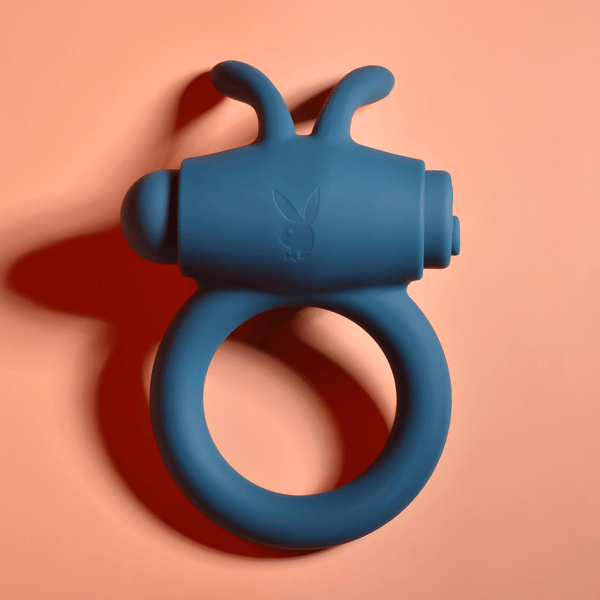 Playboy Bunny Buzzer Vibrating Cock Ring