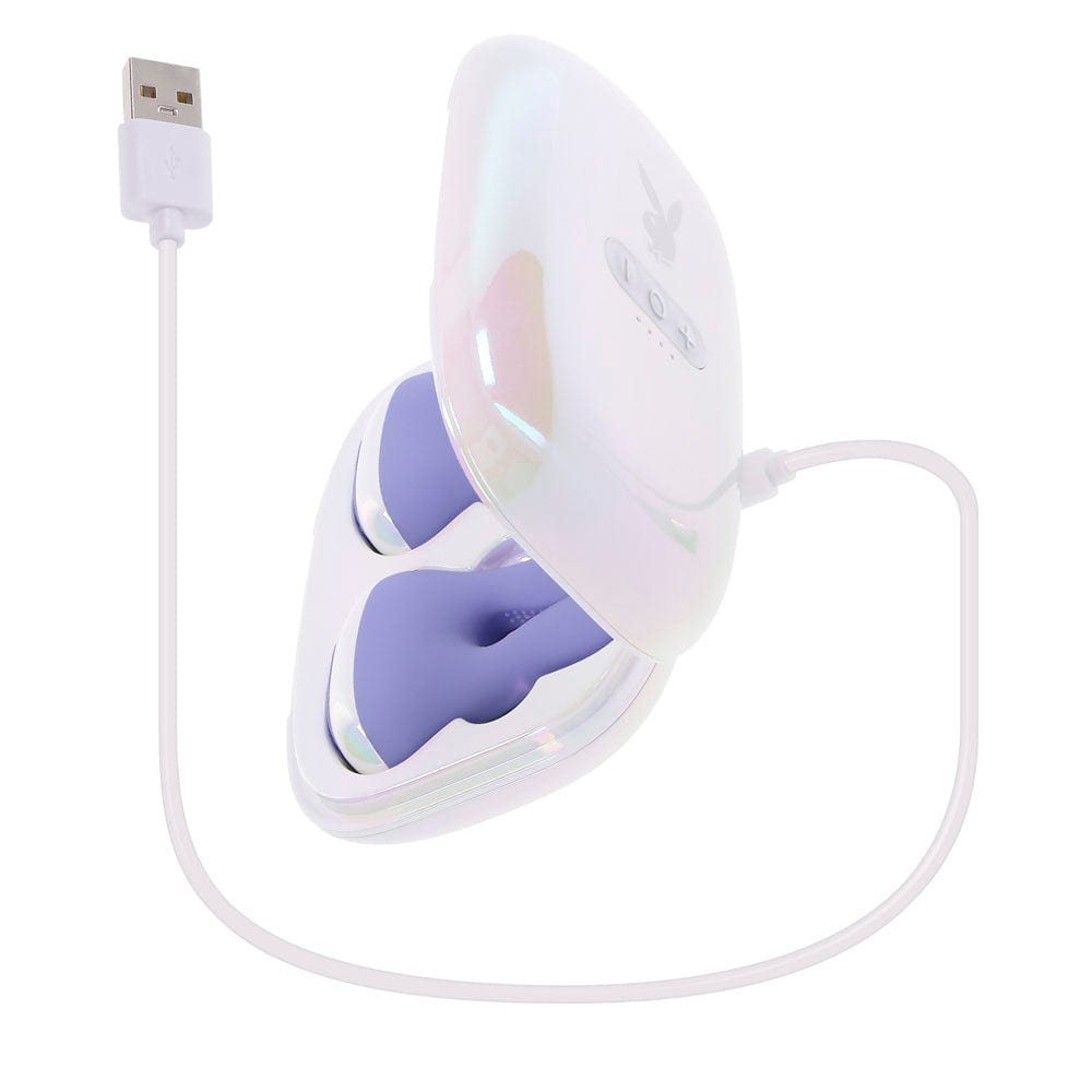 Playboy In A Pinch Vibrating Nipple Clamps